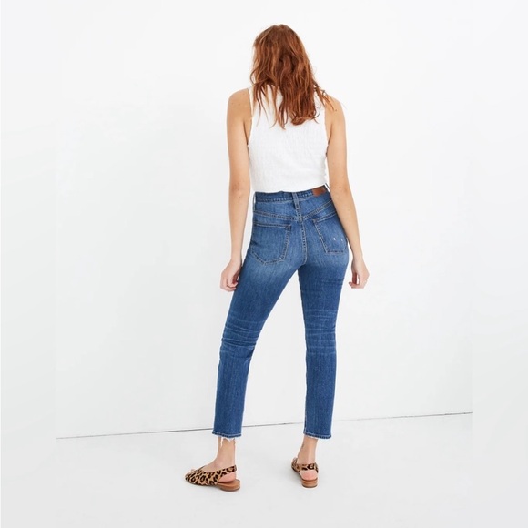 Madewell The Perfect Vintage Crop Jean Size 35. - Picture 2 of 11